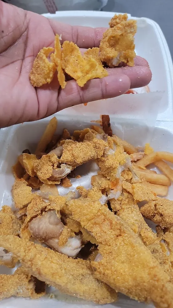 Large Catfish Dinner